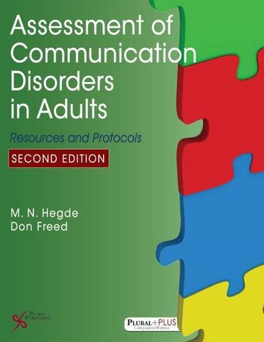 Imagen de archivo de Assessment of Communication Disorders in Adults: Resources and Protocols a la venta por BooksRun