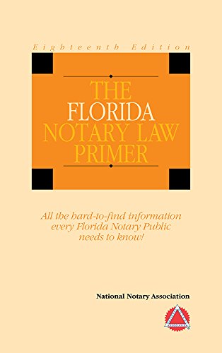 Beispielbild fr 2014 The Florida Notary Law Primer zum Verkauf von SecondSale
