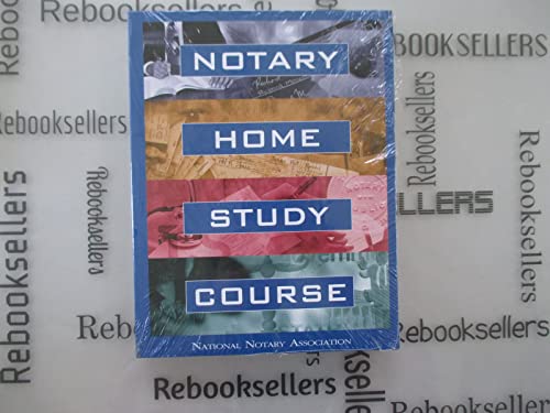 Beispielbild fr Notary Home Study Course 13th Edition zum Verkauf von Goodwill of Colorado