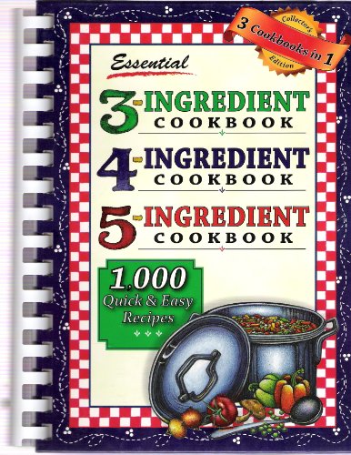 Beispielbild fr Essential 3-4-5 Ingredient Cookbook zum Verkauf von BooksRun