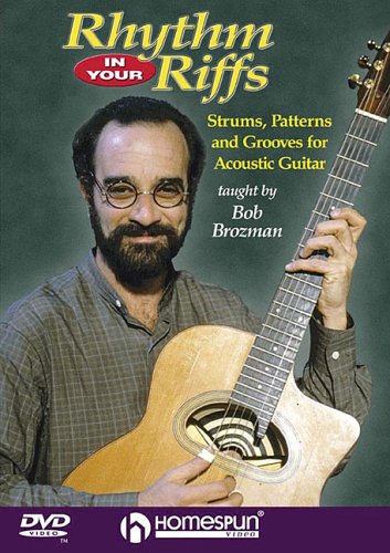 9781597730129: Rhythm in Your Riffs: Strums, Patterns and Grooves for Acoustic Guitar