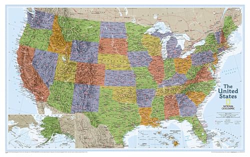 9781597750097: United States Explorer: Wall Maps U.S.