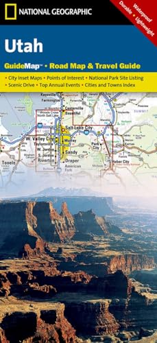 Stock image for Utah (National Geographic Guide Map) for sale by SecondSale