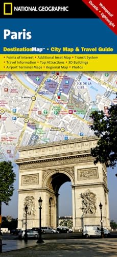 9781597750288: Paris (National Geographic Destination City Map)