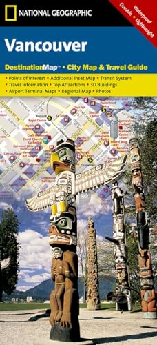 Stock image for Vancouver (National Geographic Destination City Map) for sale by HPB Inc.