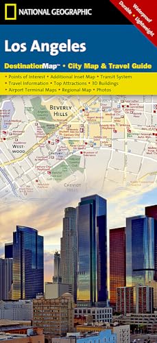 9781597750929: Los Angeles Map (National Geographic Destination City Map)