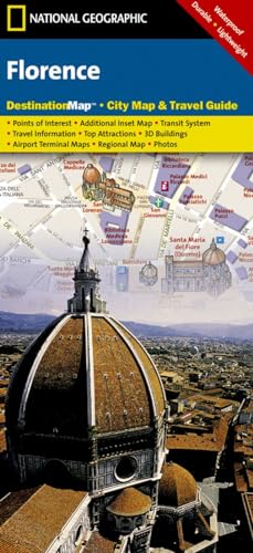 9781597750936: Florence: Destination City Maps (National Geographic Destination Map) [Idioma Ingls]