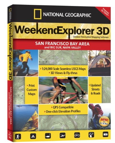 Beispielbild fr Weekend Explorer 3D - San Francisco Bay Area & Big Sur, Napa Valley zum Verkauf von Books From California