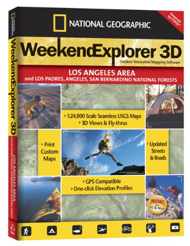 Weekend Explorer 3D - Las Vegas Area and Spring Mountains, Lake Mead, Mojave National Preserve, Zion National Park (9781597751209) by National Geographic Maps