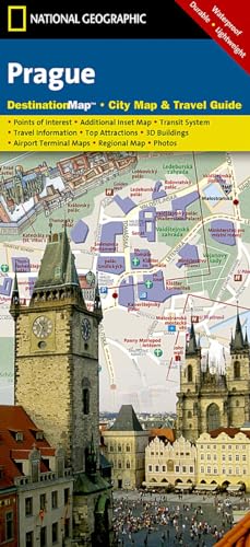 Stock image for Prague (National Geographic Destination City Map) for sale by Once Upon A Time Books
