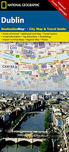 9781597751612: Dublin (National Geographic Destination City Map)