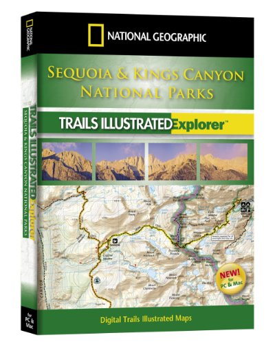 Sequoia & Kings Canyon National Parks Explorer 3D (9781597751933) by National Geographic Maps