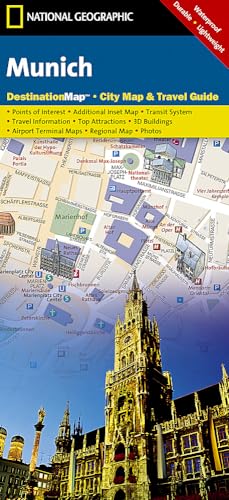 Beispielbild fr National Geographic DestinationMaps, . : Munich (Destination City Map) zum Verkauf von medimops