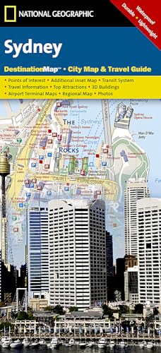 Stock image for Sydney Map (National Geographic Destination City Map) for sale by Irish Booksellers