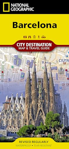 9781597754576: National Geographic Barcelona: Destination Map, City Map and Travel Guide