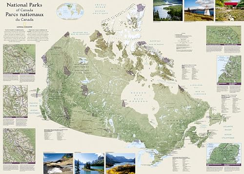 Beispielbild fr Canada National Parks [Folded and Polybagged] (National Geographic Reference Map) zum Verkauf von Wonder Book