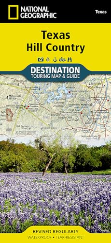 Texas Hill Country Map (National Geographic Destination Map) (9781597755160) by National Geographic Maps