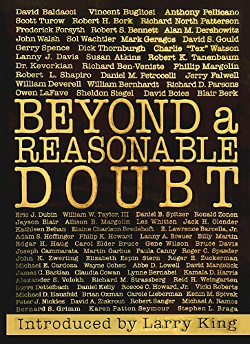 Imagen de archivo de Beyond a Reasonable Doubt a la venta por Goodwill Books