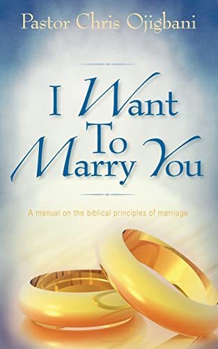 Imagen de archivo de I Want to Marry You a la venta por Better World Books