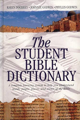 Imagen de archivo de The Student Bible Dictionary a la venta por SecondSale