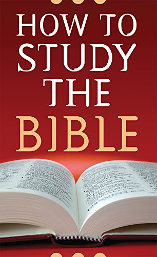 9781597897068: How to Study the Bible (Value Books)