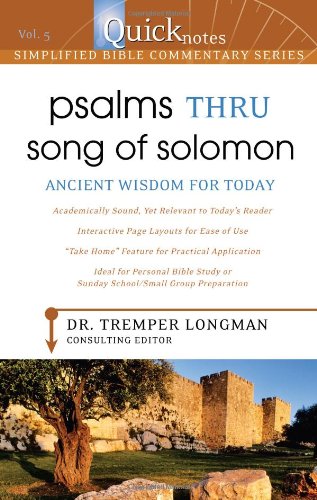 Stock image for Psalms Thru Song of Solomon Vol. 5 : Ancient Wisdom for Today for sale by Better World Books