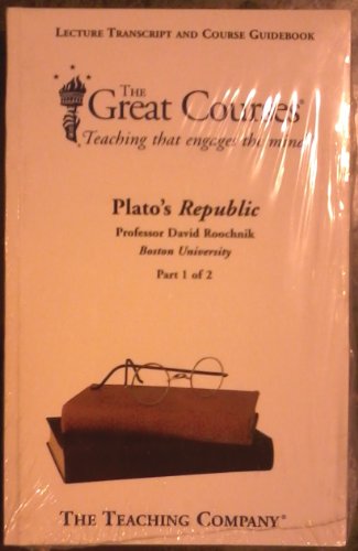 9781598030464: Plato's republic (Great Courses Lecture Transcript and Course Guidebook, 2 Vols)