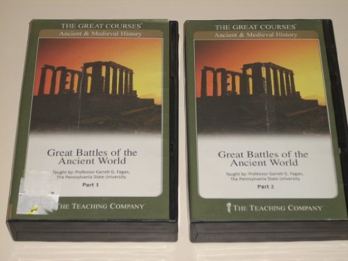 Stock image for GREAT BATTLES OF THE ANCIENT WORLD, The Great Courses, Part 1 for sale by Virginia Martin, aka bookwitch