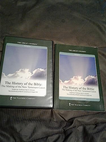 9781598030747: The Great Courses: The History of the Bible: The Making of the New Testament Canon by Bart D. Ehrman (2005-08-02)