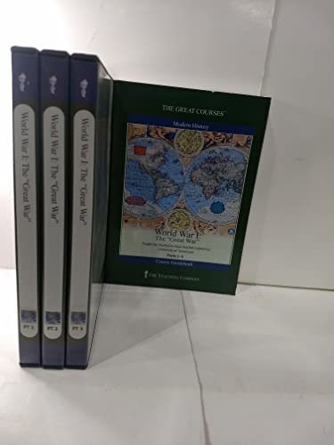 Stock image for World War I : The "Great War" ( the Teaching Company Great Courses No. 8210 Modern History Set of 6 DVDs ) for sale by Jaycey Books