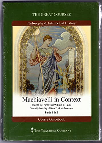 Machiavelli in Context [Complete 12 Audio CD Set with Softcover Course Guide Books]