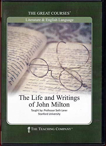 9781598032451: Life and Writings of John Milton CD - The Teaching Company (The Great Courses) by Seth Lerer (1999-01-01)