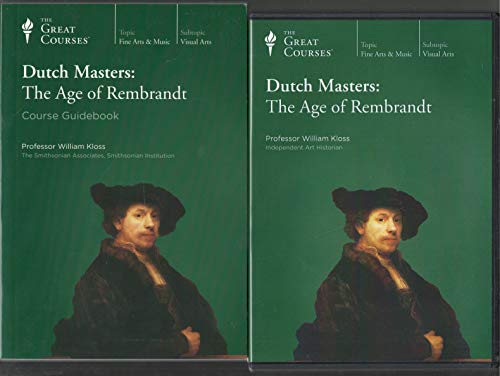 Stock image for Dutch Masters: The Age of Rembrandt- Lecture Transcript and Course Guidebook (The Great Courses) for sale by ThriftBooks-Atlanta