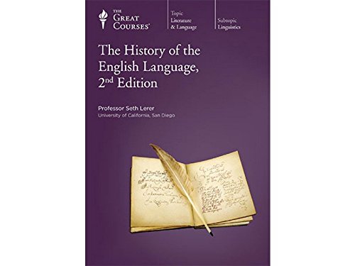 9781598034028: The History of the English Language, 2nd Edition Parts 1-3 with 6 DVDs