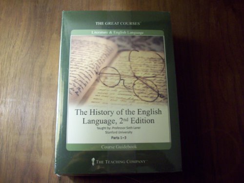 Beispielbild fr The History of the English Language Parts 1-3, 2nd Edition zum Verkauf von HPB-Emerald