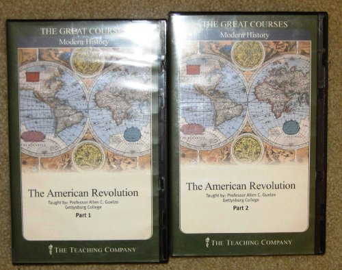 The American Revolution, Parts 1 and 2 - Unabridged History Course on 12 Cassette Tapes.