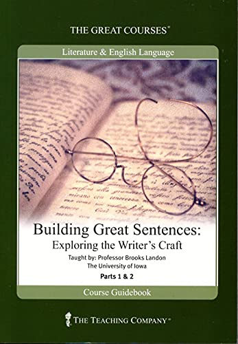 Stock image for BUILDING GREAT SENTENCES Exploring the Writer's Craft for sale by WONDERFUL BOOKS BY MAIL
