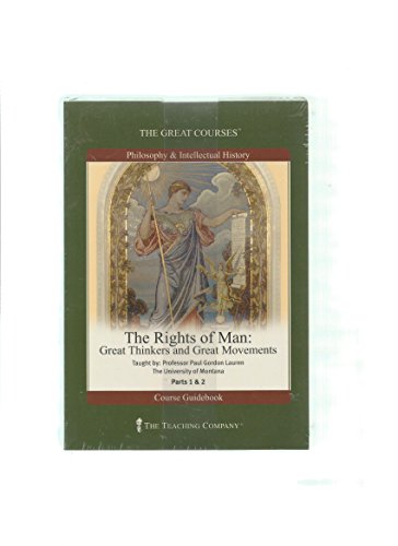Imagen de archivo de The Rights of Man: Great Thinkers and Great Movements (The Great Courses #4242) a la venta por ThriftBooks-Dallas