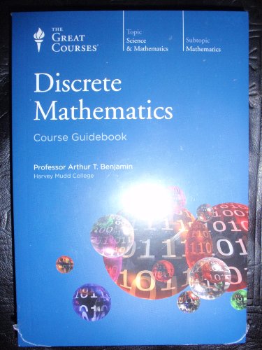 Beispielbild fr Discrete Mathematics: Course Guidebook & DVDs (The Great Courses: Science & Mathematics) zum Verkauf von ThriftBooks-Atlanta