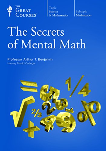 9781598037166: The Secrets of Mental Math DVD Great Courses / Teaching Company