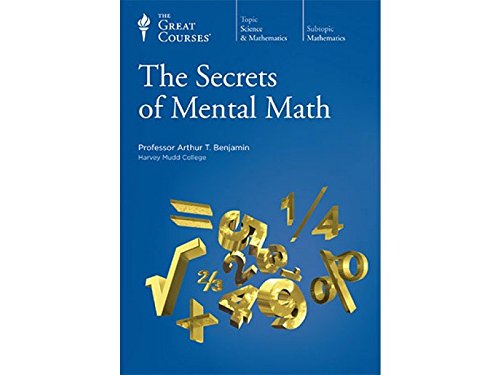 Imagen de archivo de The Great Courses: The Secrets of Mental Math a la venta por The Media Foundation