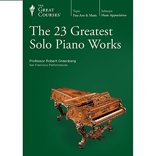 Beispielbild fr The 23 Greatest Solo Piano Works zum Verkauf von HPB-Ruby