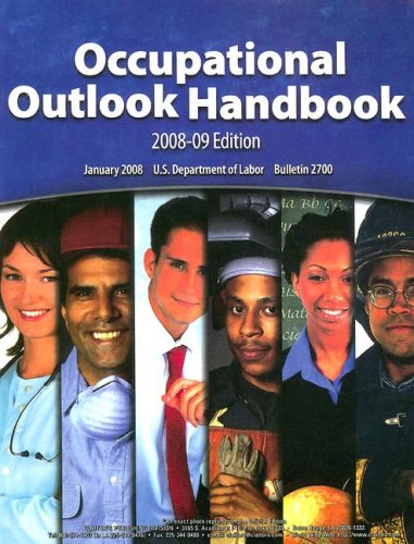 Stock image for Occupational Outlook Handbook 2008-09: Library Edition (Occupational Outlook Handbook (G P O)) for sale by Better World Books