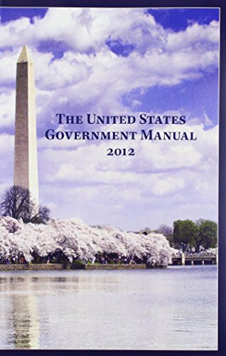 Beispielbild fr The United States Government Manual zum Verkauf von Better World Books