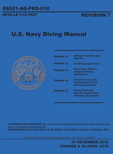 9781598048919: U.S. Navy Diving Manual 7e