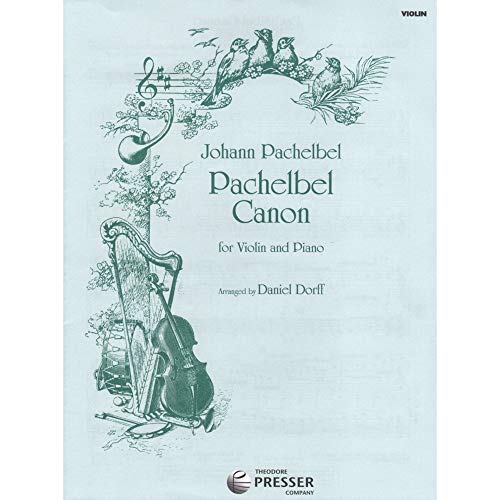 Stock image for Pachelbel Canon, Violin and Piano for sale by Ergodebooks