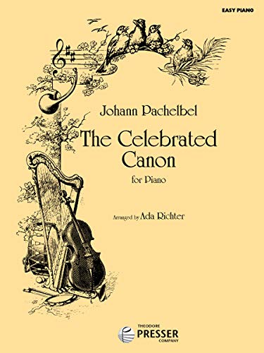 The Celebrated Canon - For Piano (9781598062625) by Johann Pachelbel