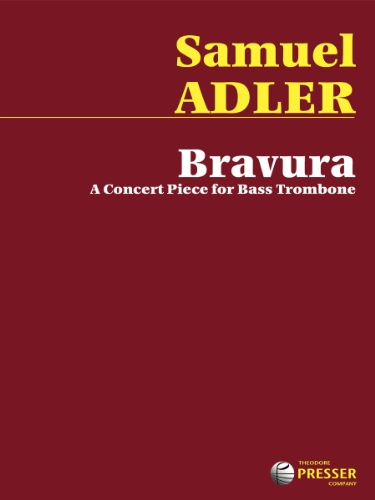 9781598063851: Bravura (A Concert Piece For Bass Trombone)