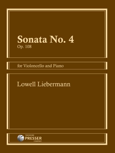 Stock image for Sonata No. 4: For Violoncello And Piano (for Cello and Piano) for sale by Snow Crane Media