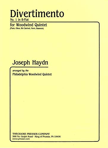 9781598066616: Haydn: Divertimento - No. 1 in B-flat